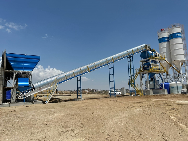 200m³/h Stationary Concrete Batching Plant